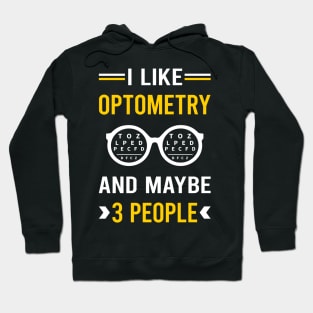 3 People Optometry Optometrist Hoodie